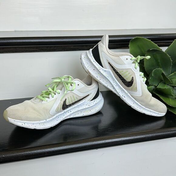 Nike Revolution 6 Next Nature Running Shoes White Volt Speckle Women’s Size 7 - Picture 6 of 10